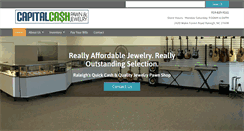 Desktop Screenshot of capitalcashpawn.com